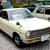 ダットサンや懐かしの日産車が並んだ