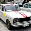ダットサン、日産の名車がずらりと並んだ