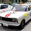 ダットサン、日産の名車がずらりと並んだ