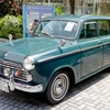 ダットサン、日産の名車がずらりと並んだ
