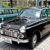 ダットサン、日産の名車がずらりと並んだ