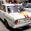 ダットサン、日産の名車がずらりと並んだ