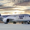 2011年9月、米エバレット工場でボーイングからANAへ、787初号機引き渡しの式典。