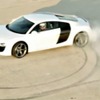 アウディR8のデモ走行映像（動画キャプチャー）