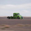 236.577km/hの最高速を計測したボルボのハイブリッドトラック、MEAN GREEN