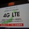 LTEについても前倒しで計画を進める