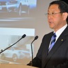 豊田章男自工会会長（トヨタ自動車決算会見にて。参考画像）