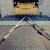ツインターボ化によって最大出力500ps以上を獲得した日産370Z（フェアレディZ）のシャシーダイナモテスト（動画キャプチャー）