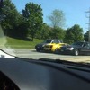 米国シカゴ郊外で起きたランボルギーニ ガヤルドの事故（動画キャプチャー）
