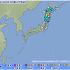 震度の分布