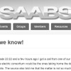 サーブ買収に謎のスウェーデン企業が名乗り出ていると伝えたサーブのファンサイト、『SAABS UNITED』