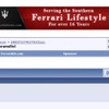 エンツォ後継車のスクープ写真が掲載されたフェラーリのファンサイト、『Ferrari Chat』
