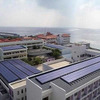 モルディブに設置した太陽光発電システム