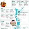 各地区の速度。通信速度はその時の条件下で変化する。夏祭り・花火大会開催時の実際の数字とは異なる。