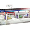 EV用急速充電器の実証実験（設置イメージ）