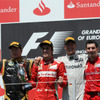 【F1 ヨーロッパGP】シューマッハ「驚いた！」…表彰台ドライバーコメント
