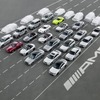 現行AMG車のフルラインナップの後方に予告された今後5年間に登場するAMG車
