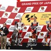 2011年MotoGP日本GP表彰台（ツインリンクもてぎ）