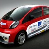 パイクスピーク・インターナショナル・ヒルクライムに参戦するMitsubishi・i（日本名：三菱・i MiEV）