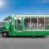全国横断するダノンビオドリンクカー