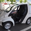 新型コムス、32km/hでの衝突でも室内空間を確保