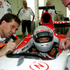福井ホンダ社長、F1マシンで292km/hの疾走