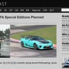 レクサスLFAの2台のテストカーの正体を伝えたレクサスのファンサイト、『LEXUS ENTHUSIAST』