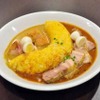 リンレン2色のバナナカレー