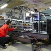 三菱 パイクスピーク参戦車両 開発のようす