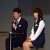CM制作のエピソードを語る唐沢寿明さんと本仮屋ユイカさん