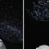 星や星座を投影するイメージ