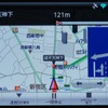 レーン情報や方面看板を模した簡易図も表示される