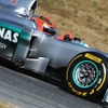 シューマッハ（F1バルセロナテスト）