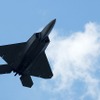 横田基地では3回目の展示となる『F-22ラプター』戦闘機