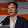 会場では、杏林大学医学部教授の古賀良彦氏による「ベビーカー走行中の振動と赤ちゃんが感じるストレス」に関する検証試験の結果が報告された