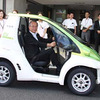 コムスと竹中刈谷市長