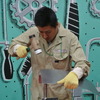うす加工による端部絞り