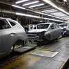 日産自動車九州、生産ラインの見学