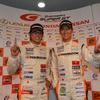 GT300クラス優勝の『HANKOOK PORSCHE』影山正美/藤井誠暢組