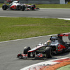 2012年イタリアGPで優勝したルイス・ハミルトン（マクラーレン）