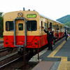 久留里駅に停車するキハ30