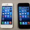アップル iPhone 5（白：KDDI、黒：ソフトバンクモバイル）