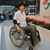 ヤマハ発動機 JWX-2を装着した車いす