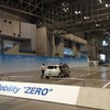 CEATEC 12ブース設営の様子（10月1日撮影）