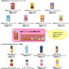 「アンパンマン自動販売機」販売商品ラインアップ