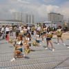 トヨタアルバルクのチアリーダー（お台場学園祭2012）