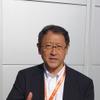 13日、富士スピードウェイに訪れたトヨタ・豊田章男社長