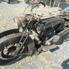 戦前のバイク（BSA）も展示