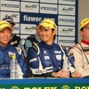 LMP2クラスで優勝した中野信治