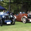 第28回MG DAY開催　MG・M-Type Midget（左）とM-Type 12/12rep.（右）どちらも1930年式